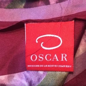 Oscar De Renta Silk Scarf
